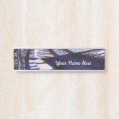 De piano stofzuigen deurbordje (Voorkant)