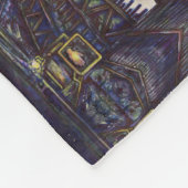 De piano stofzuigen fleece deken (Hoek)