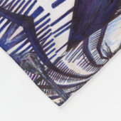 De piano stofzuigen fleece deken (Hoek)