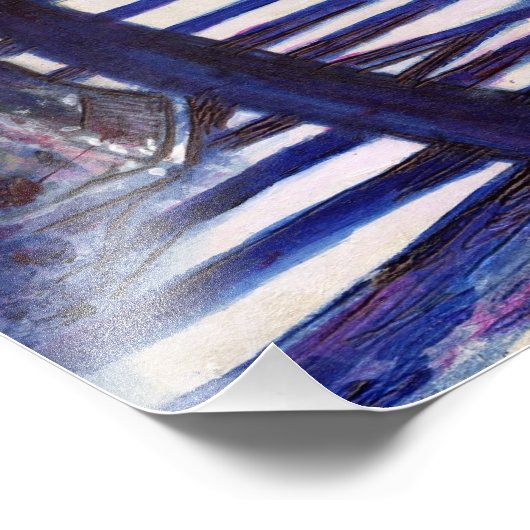 De piano stofzuigen foto afdruk (Hoek)