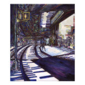 De piano stofzuigen foto afdruk (Voorkant)