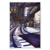 De piano stofzuigen foto afdruk (Voorkant)