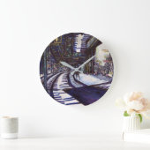 De piano stofzuigen grote klok (Huis)