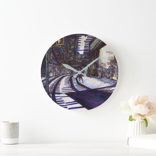 De piano stofzuigen grote klok (Huis)