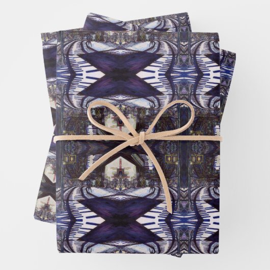 De piano stofzuigen inpakpapier vel (In situ)