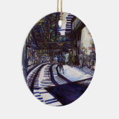 De piano stofzuigen keramisch ornament (Rechts)