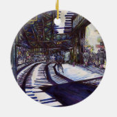 De piano stofzuigen keramisch ornament (Achterkant)