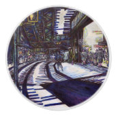 De piano stofzuigen keramische knop (Voorkant)