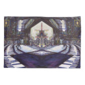 De piano stofzuigen kussensloop (Achterkant)