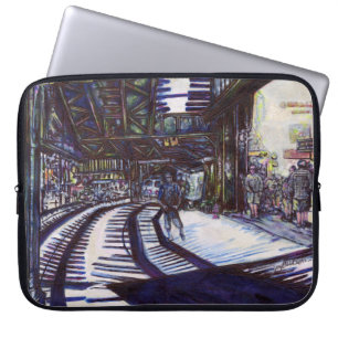 De piano stofzuigen laptop sleeve