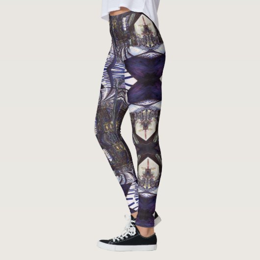 De piano stofzuigen leggings (Links)