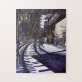 De piano stofzuigen legpuzzel (Verticaal)