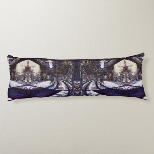 De piano stofzuigen lichaamskussen (Achterkant)