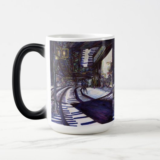 De piano stofzuigen magische mok (Links)