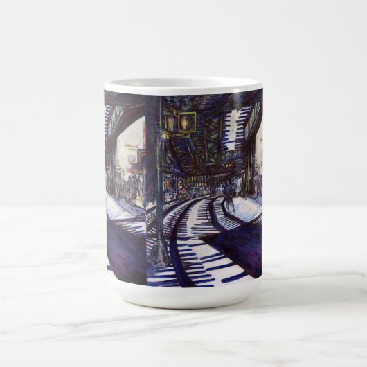 De piano stofzuigen magische mok (Midden)