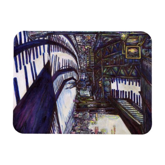 De piano stofzuigen magneet (Horizontaal)