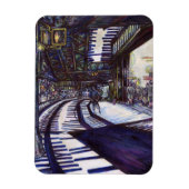 De piano stofzuigen magneet (Verticaal)