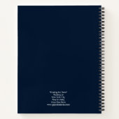 De piano stofzuigen notitieboek (Achterkant)