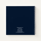 De piano stofzuigen notitieboek (Achterkant)