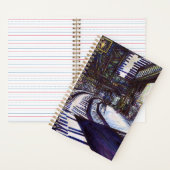 De piano stofzuigen notitieboek (Binnen)