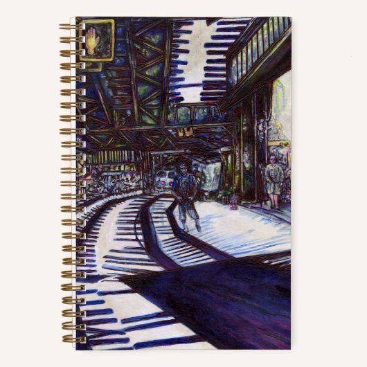 De piano stofzuigen notitieboek (Voorkant)