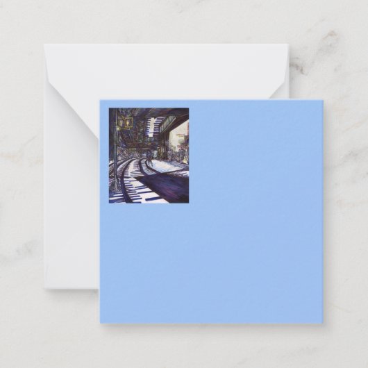 De piano stofzuigen notitiekaartje (Voorkant)