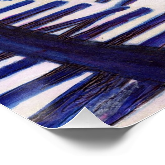 De piano stofzuigen perfect poster (Hoek)