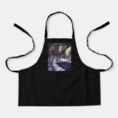 De piano stofzuigen schort (Voorkant)