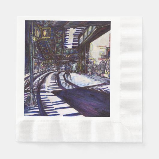 De piano stofzuigen servet (Voorkant)