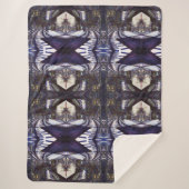 De piano stofzuigen sherpa deken (Voorkant)