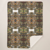 De piano stofzuigen sherpa deken (Voorkant)