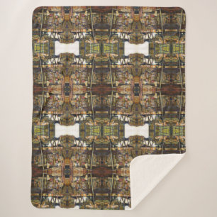 De piano stofzuigen sherpa deken