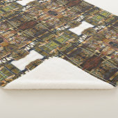 De piano stofzuigen sherpa deken (3/4)