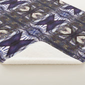 De piano stofzuigen sherpa deken (3/4)