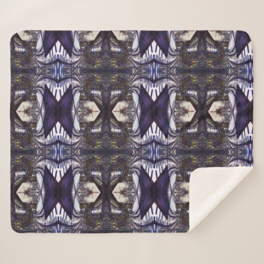 De piano stofzuigen sherpa deken (Voorkant (horizontaal))