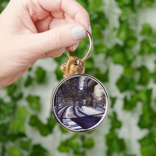 De piano stofzuigen sleutelhanger (Hand)