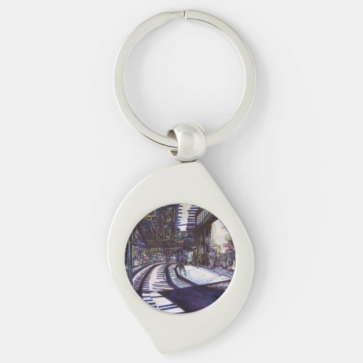 De piano stofzuigen sleutelhanger (Voorkant)