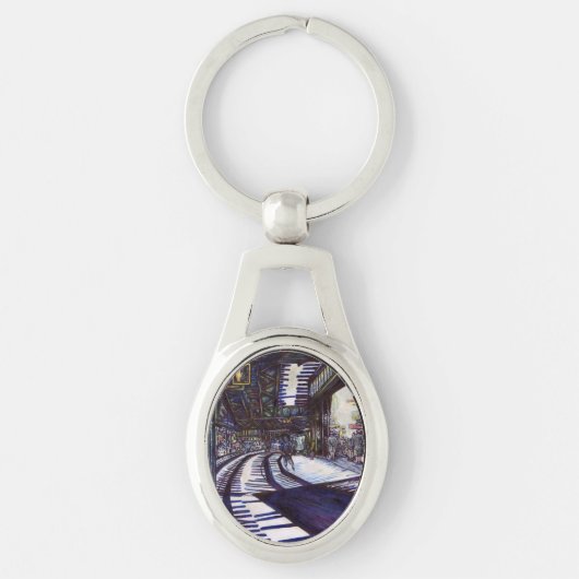 De piano stofzuigen sleutelhanger (Voorkant)