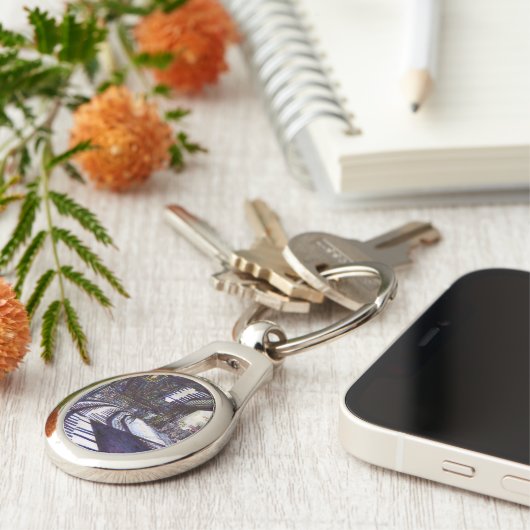 De piano stofzuigen sleutelhanger (Zijkant)