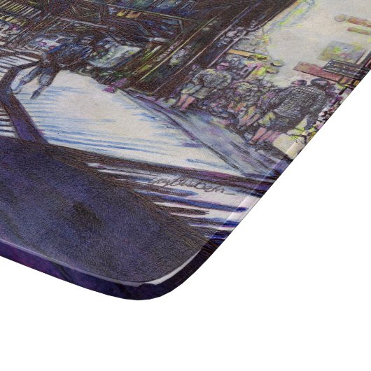 De piano stofzuigen snijplank (Hoek)