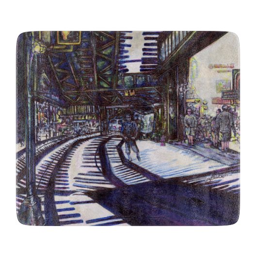 De piano stofzuigen snijplank (Voorkant)