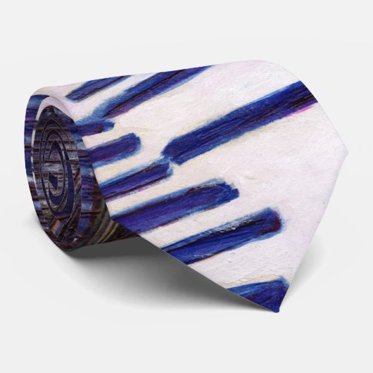 De piano stofzuigen stropdas (Opgerold)