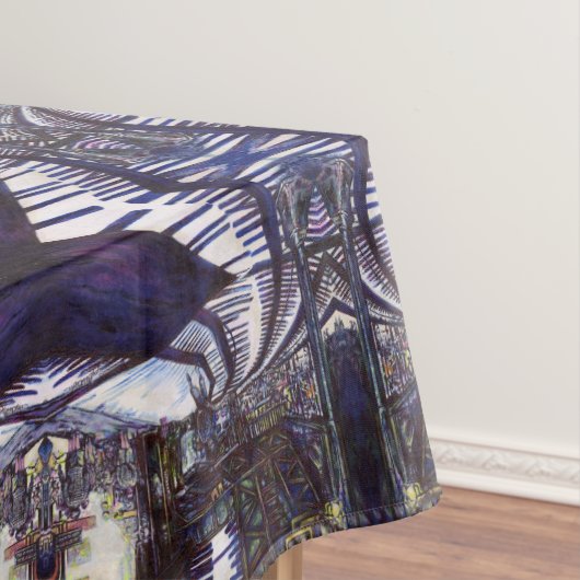 De piano stofzuigen tafelkleed (Voorbeeld)