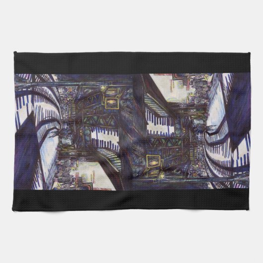 De piano stofzuigen theedoek (Horizontaal)