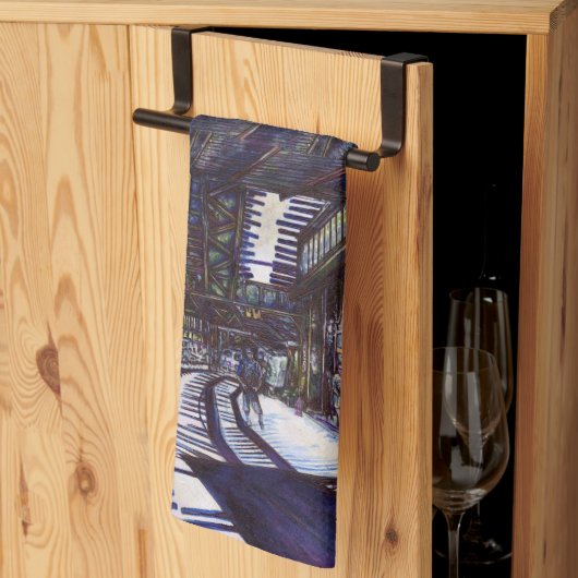 De piano stofzuigen theedoek (Derde Gevouwen)