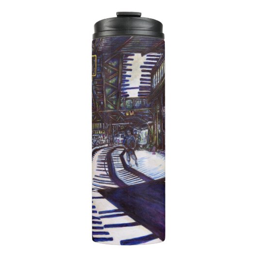 De piano stofzuigen thermosbeker (Voorkant)