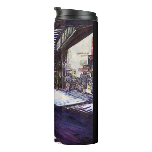 De piano stofzuigen thermosbeker (Geroteerd rechts)