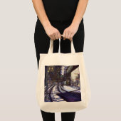 De piano stofzuigen tote bag (Voorkant (product))