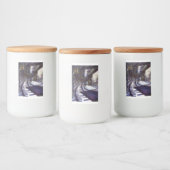 De piano stofzuigen voedselcontainer etiket (Flessen)