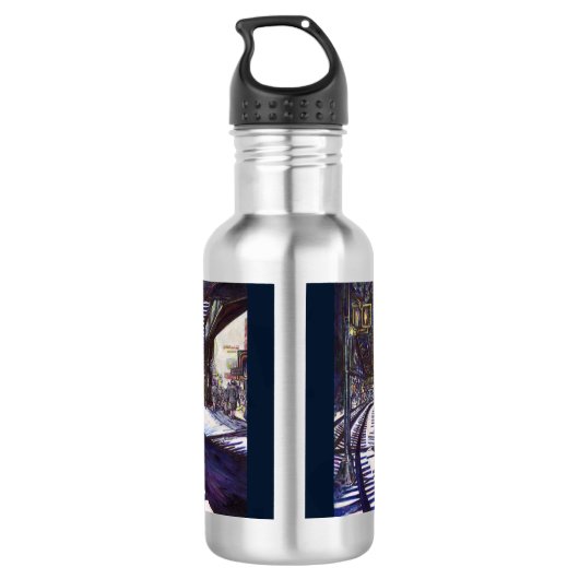 De piano stofzuigen waterfles  (Achterkant)